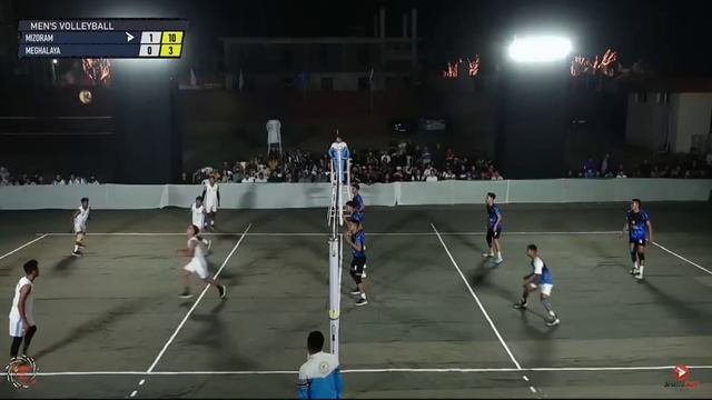 MIZORAM VS MEGHALAYA 🏐( North-East Olympic Games 2024 Nagaland)