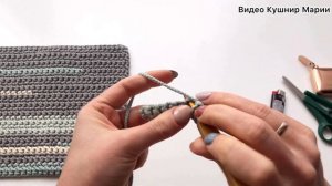 Мастер класс: ковер крючком для начинающих