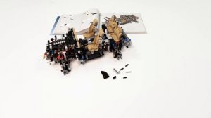 Building LEGO® Technic Land Rover Defender 42110 Time Lapse