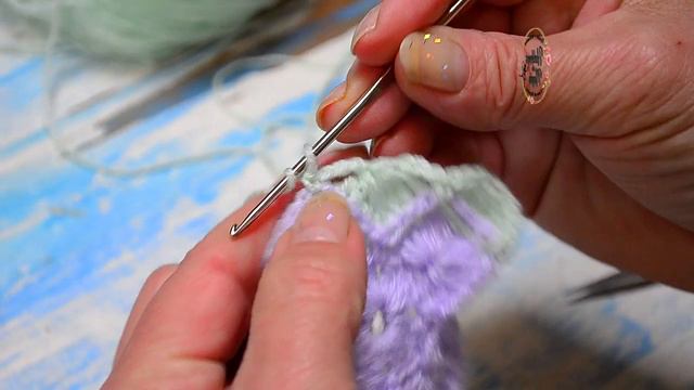  Punto Bavarian  Técnica y crochet