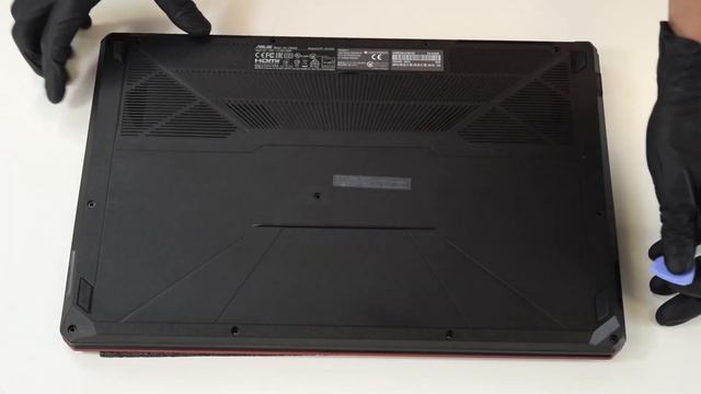 ASUS TUF Gaming FX504 - disassembly and upgrade options смотреть онлайн