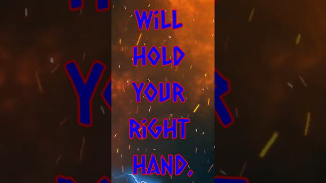 Isaiah 41:13 God will hold your right hand #god #love #care #protection #jesus #holyspirit #hope