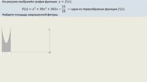 Найдите площадь закрашенной фигуры.