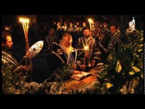 Патриарх совершил чин погребения Плащаницы