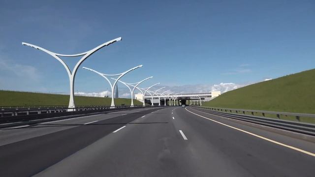 Западный Скоростной Диаметр в Санкт-Петербурге 4К смотреть онлайн