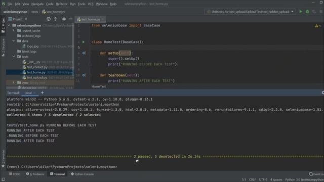 Selenium Python Using SeleniumBase Framework | Full 3 Hours Course