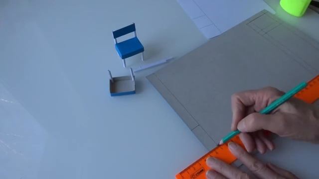 Как сделать из картона стол и стулья смотреть онлайн