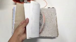 Блокнот по мотива Junk Journal |ОБЗОР| Блокнот своими руками