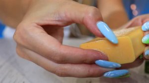 ASMR Soap Scratching Tapping | Long Nails Dry SOAP cutting | АСМР Мыло