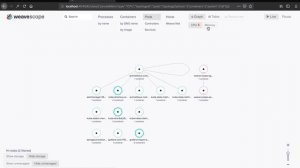 Real-time cluster monitoring using Weave Scope