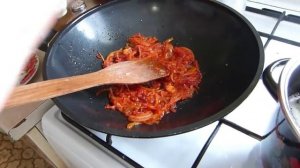 Вы такого еще не пробовали/Гуляш из кальмара/Постное блюдо