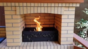 Печь-Барбекю на террасе