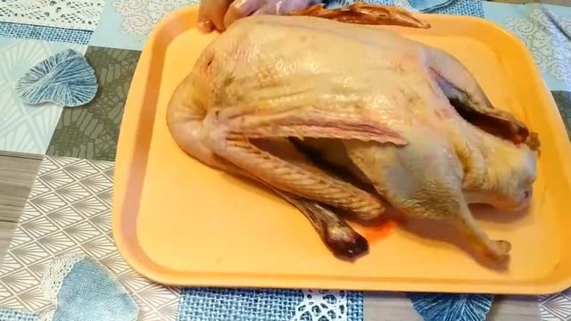 Как я копчу гуся.