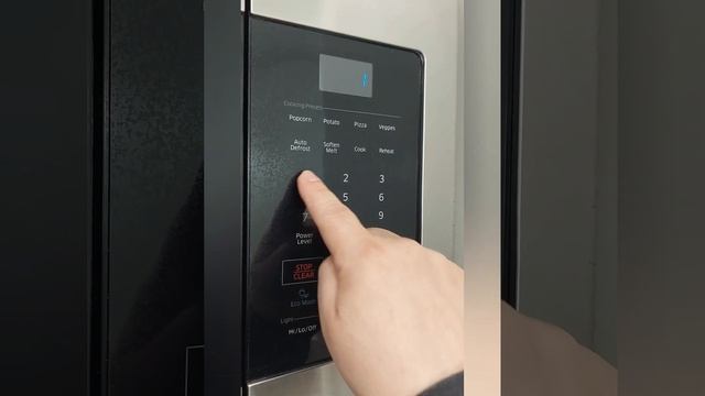 Samsung Microwave, How to set clock