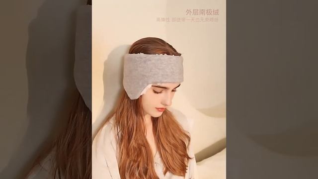 Anti Noise Earplugs Sleep Earmuffs Warm Eyemuffs Winter Soundproof Hairband Sleeping