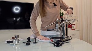 Распаковка ЛЕВЕРНОЙ кофемашины LA PAVONI lplplq01eu | первый запуск и певый эспресмо в левере