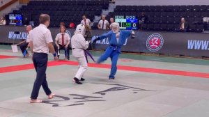 Бой за 3 место 220 ед. Региональное соревнование г. Москвы по кудо, 2023.