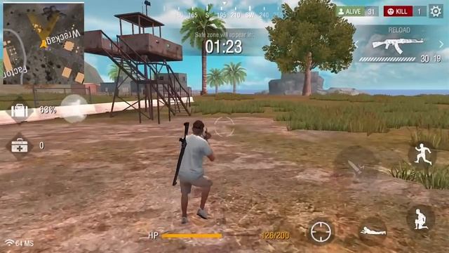 Фри Фаер - Геймплей Прохождение Часть 2 смотреть онлайн