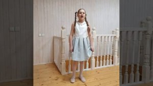 Гребешок София, 9 лет, академический вокал
