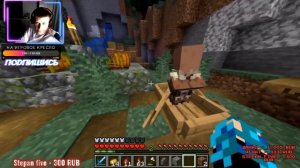 Играю с подписчиками на сервере minecraft Стрим майнкрафт онлайн