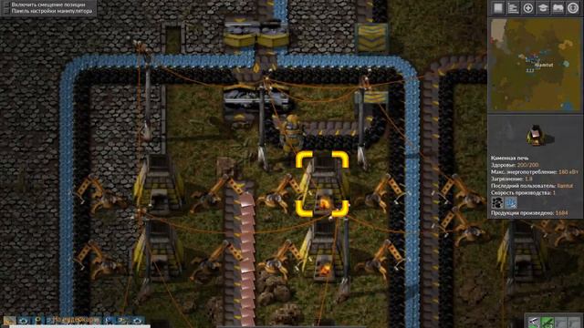 Factorio 0.16.27 Моды Bob. Angel. AAI. Умные зерги смотреть онлайн