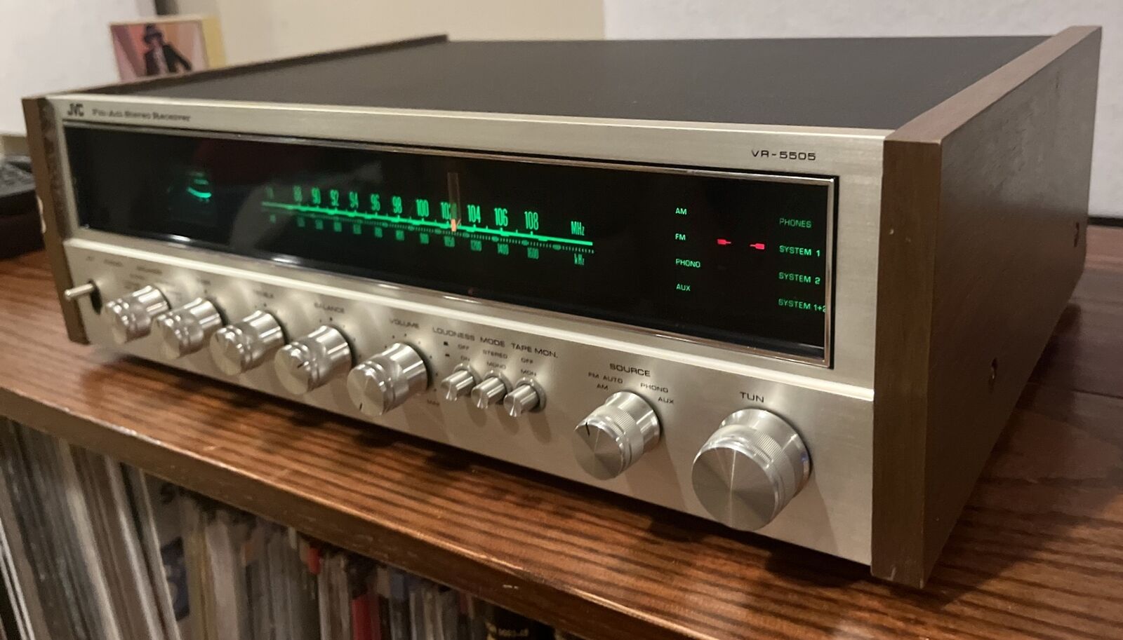 JVC VR-5505 Vintage Stereo Receiver  Japan-ЯПОНИЯ 70 Х.