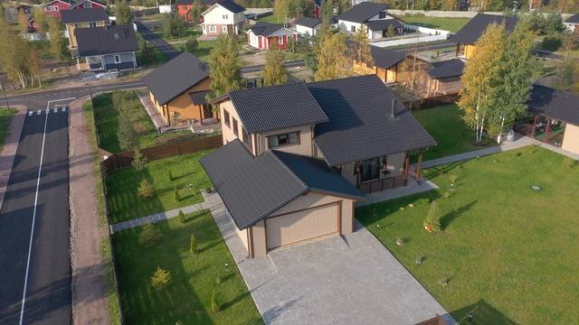 Готовый дом по проекту «ХоллХаус» с гаражом №3 смотреть онлайн