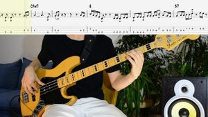 Vulfpeck - Dean Town фанк на бас-гитаре Tabs Бас табы funk tab