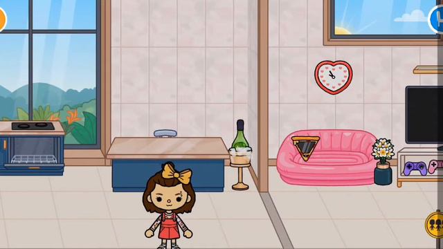 Мой день в toca boca  новое обновление с мебелью  обзор на дом