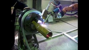 Роботизированная сварка отводов