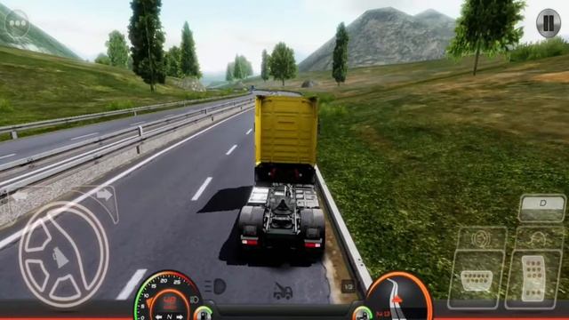 Truck Simulator : Europe 2  Cargo Transport to Germany Truck Game video Android Gameplay
