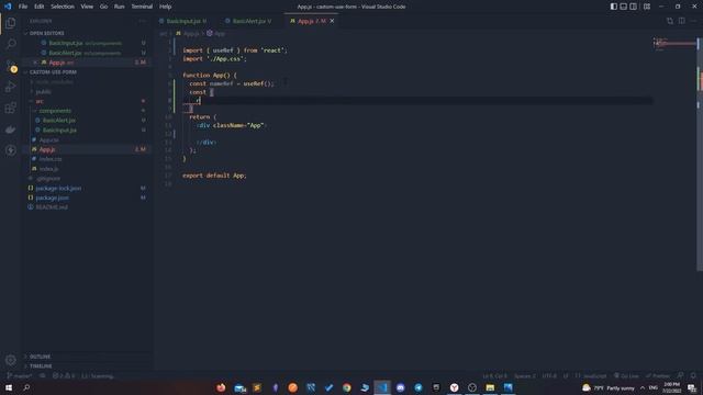 Форма на React useForm с проверкой максимальной и минимальной длины. смотреть онлайн