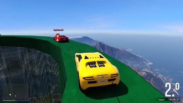 1000% IMPOSIBLE: RETO de HIELO Y FUEGO!! ?❄ MIKECRACK CARRERA GTA 5 ONLINE #8 смотреть онлайн