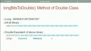 Wrapper Classes in Java | #53 | longBitsToDouble() Method of the Double Wrapper Class in Java