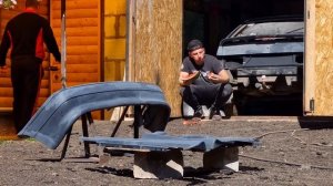 ВАЗ 2114 ПОДГОТОВКА К ПОКРАСКЕ