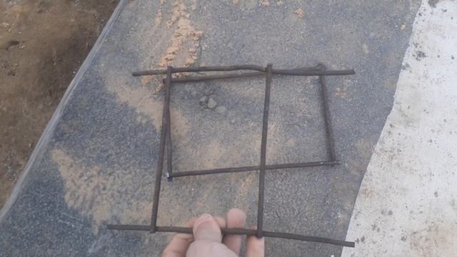 как быстро связать каркас для перемычки