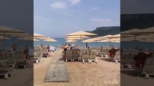 Пляжи Турции. Пляж с песком в Кемере!