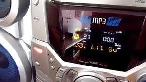 Panasonic SC-AK410 MP3 search demo