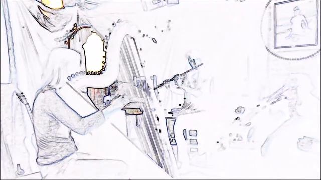 Shape of my heart - Anima Musica (Arpa y Flauta) смотреть онлайн