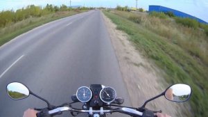 Катаюсь вечером по окраинам города, на мопеде Racer gs110 (Альфа). 4к 60fps.