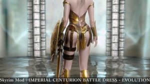 【Skyrim Mod】 IMPERIAL CENTURION BATTLE DRESS - EVOLUTION ｜ PC ｜ スカイリム Armor Mod