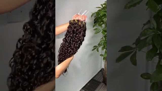 VIPSister raw hair Italian curly bundles