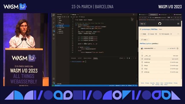 Develop serverless apps with Wasm Workers Server by Angel De Miguel and Rafael Fernández @ Wasm I/O смотреть онлайн