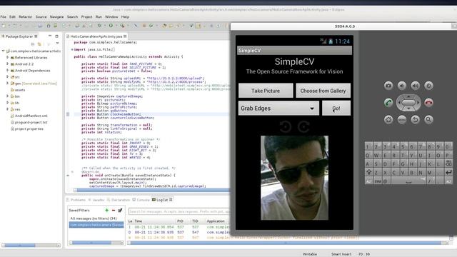 SimpleCV Mobile App смотреть онлайн