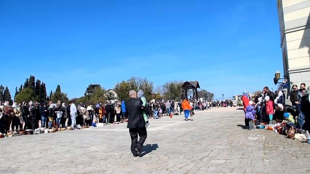 Пасха в Севастополе в 2017 году: Владимирский собор в Херсонесе смотреть онлайн