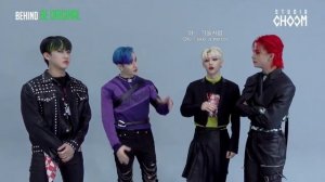 [Русская озвучка Kadza] Закадровые съемки Stray Kids "Maniac" | Studio Choom