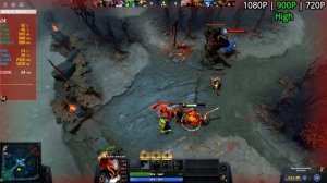 Dota 2 | Amd Radeon R7 240 | I7 860 | 10gb Ram | Benchmark