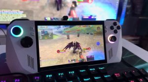 Wow warcraft-Asus rog ally- teclado y mouse