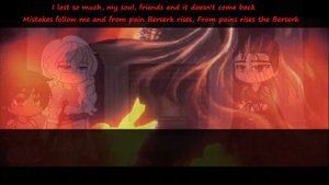 GACHA LIFE Berserk (Past) React to Rap do Guts @BasaraMusic (English/Português)