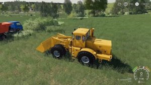 Farming Simulator 19 - Разгружаю сено для КОРОВ - Фермер в совхозе РАССВЕТ # 68